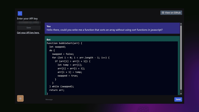 Illustrative image for the project Gemini Chat App